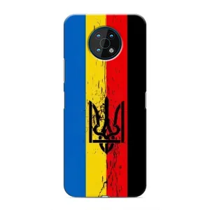 Украинские Чехлы для Nokia G50 с картинкой УПА (AlphaPrint) (Прапор УПА)