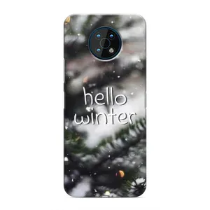 Новорічні, Святкові Чохли для Nokia G50 - 2024 год (Hello winter)