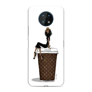 Чохли Луі Вітон для Nokia G50 (AlphaPrint - LOUIS VUITTON) (кава LOUIS VUITTON)