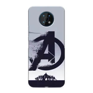 Чохли з героями Марвел Nokia G50 (VPrint) (Команда А)