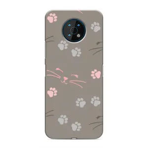 Чохол з малюнком кіт на Nokia G50 (Лапи і вуса)