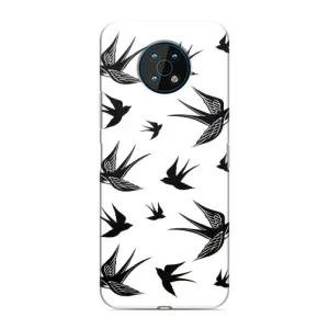 Чохол з пташками на Nokia G50 (VPrint) (Ластівки)