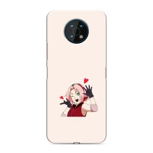Чохли Персонажі Аніме Наруто для Nokia G50 (AlphaPrint) (Лайк Сакура)