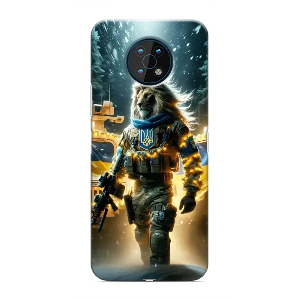 Чехол с принтом «ЛЕВ ЗСУ» для Nokia G50