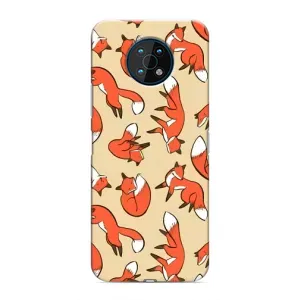 Чохли з картинкою Лисичка для Nokia G50 (VPrint) (Лисички)