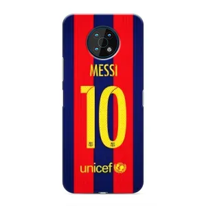 Чохли Мессі для Nokia G50 (AlphaPrint) (Messi Barca 10)