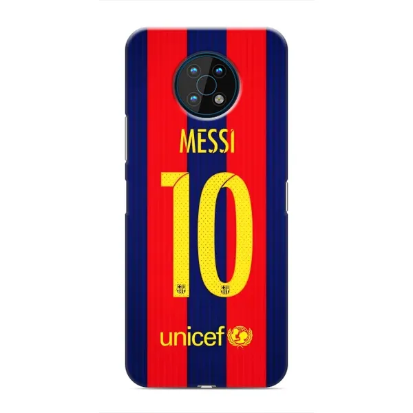 Чехол с принтом «Messi Barca 10» для Nokia G50 Чехол с принтом «Messi Barca 10» для Nokia G50