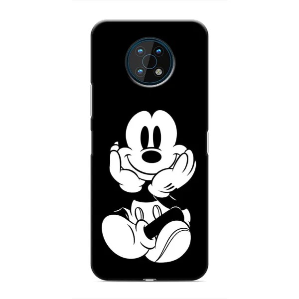 Чехол с принтом «Микки на черном» для Nokia G50 Чехол с принтом «Микки на черном» для Nokia G50