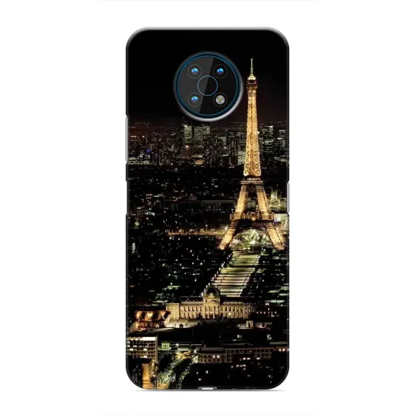 Чехол с принтом «Ночной Париж» для Nokia G50
