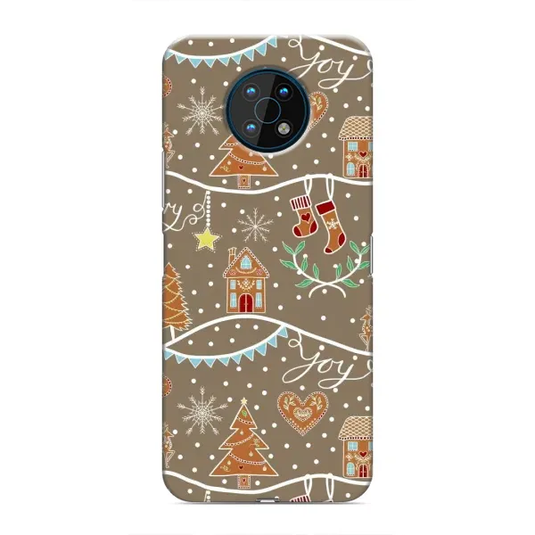 Чехол с принтом «Новогодние пряники» для Nokia G50 Чехол с принтом «Новогодние пряники» для Nokia G50