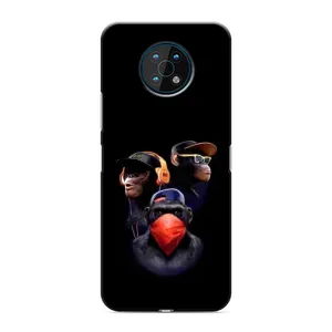 Чохол з Мавпами Nokia G50 - (AlphaPrint) (Три мавпи)