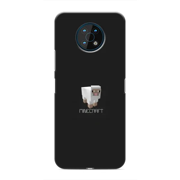 Чохол з принтом «Овечка Майнкрафт» для Nokia G50 Чохол з принтом «Овечка Майнкрафт» для Nokia G50