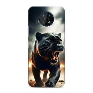 Чехол с картинкой «Хищники» для Nokia G50 (Черная пантера)