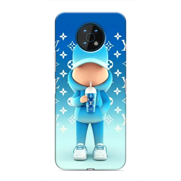 Чохол з принтом «Хлопець LV» для Nokia G50