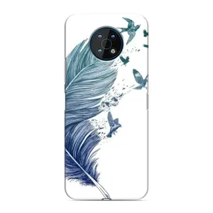 Чохол з картинкою (Стильні) Нокіа G50 - (AlphaPrint) (Перо)