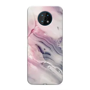 Мраморний чехол на Nokia G50 (VPrint) (Пурпурний Мрамор)