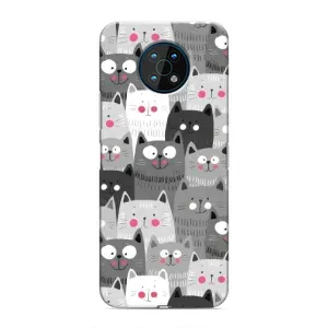 Чохли з Котиками для Nokia G50 (VPrint) (Мальовані котики)