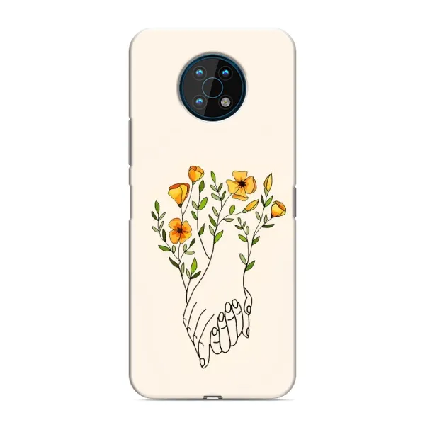 Чехол с принтом «Руки любви» для Nokia G50 Чехол с принтом «Руки любви» для Nokia G50