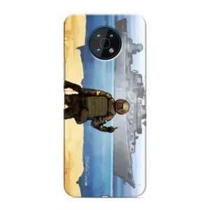 Чехол с принтом (Русский корабль...) для Нокіа G50 (AlphaPrint) (Російський корабель)