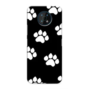 Чохли з собаками для Nokia G50 (VPrint) (Сліди собаки)