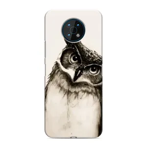 Чохол з пташками на Nokia G50 (VPrint) (Сова)