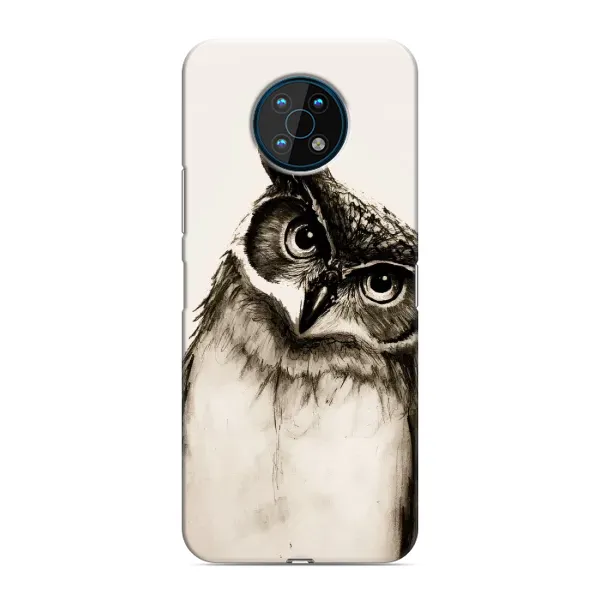 Чохол з принтом «Сова» для Nokia G50