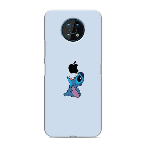 Чохол з принтом «Stitch apple» для Nokia G50