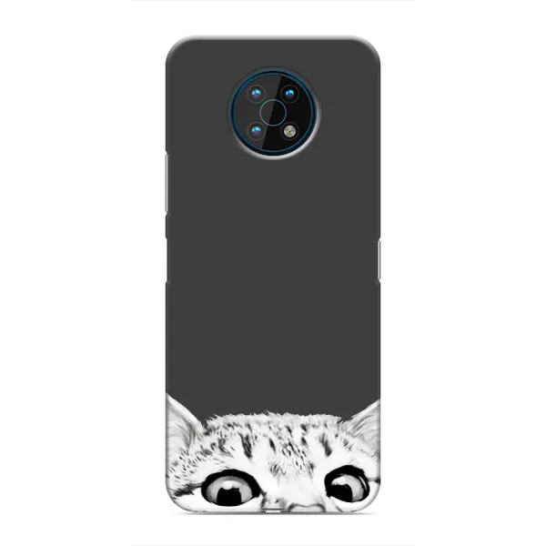 Чохол з принтом «Виглядає котик» для Nokia G50