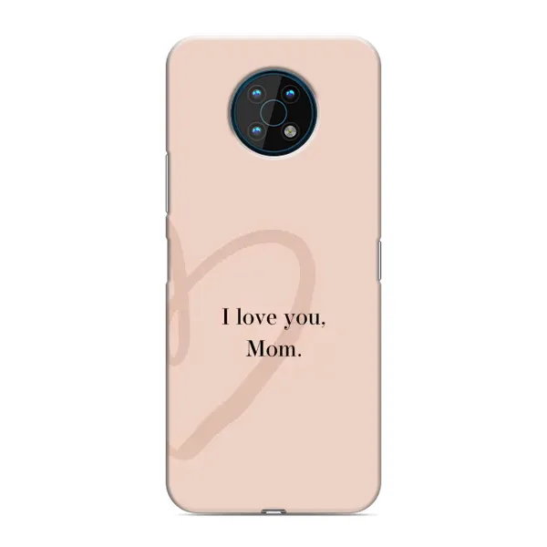 Чехол с принтом «Сердце маме» для Nokia G50