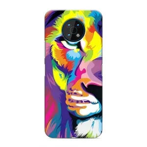 Чохол з картинкою ЛЕВ для Nokia G50 (VPrint) (Яскравий Лев)
