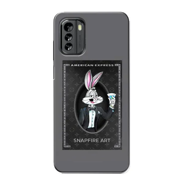 Чехол с принтом «Бакс Бани LV» для Nokia G60
