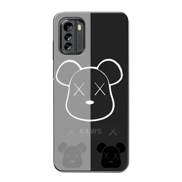 Чехол с принтом «БеарБрик глаза» для Nokia G60