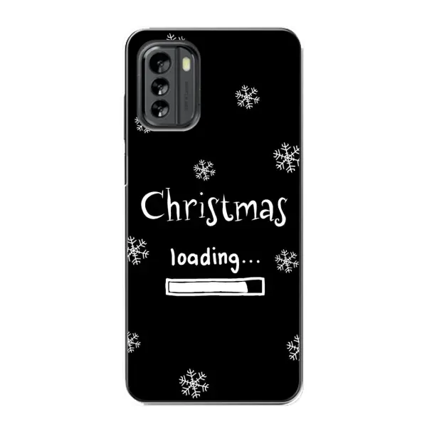 Чохол з принтом «Christmas loading» для Nokia G60