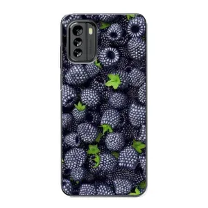 Чехлы с Фруктами для Nokia G60 (VPrint) (Ежевика)
