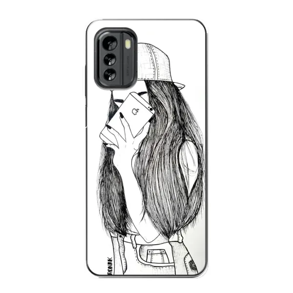 Чехол с принтом «Фото девочки» для Nokia G60