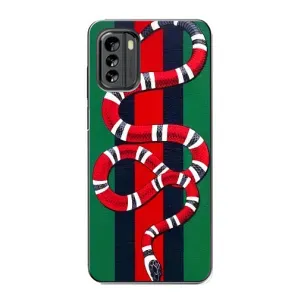 Чохли GUCCI для Nokia G60 (AlphaPrint) (Gucci змія)