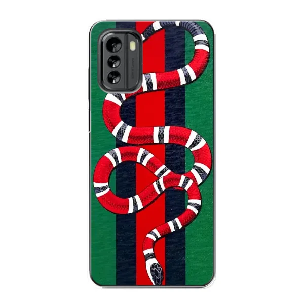 Чехол с принтом «Gucci змия» для Nokia G60
