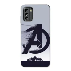 Чехлы с героями Марвел Nokia G60 (VPrint) (Команда А)