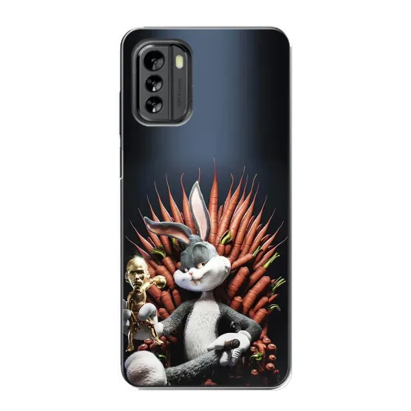 Чехол с принтом «Король Кролик» для Nokia G60