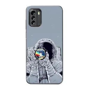 Чохол NASA для Nokia G60 (AlphaPrint) (Космонавт фото)