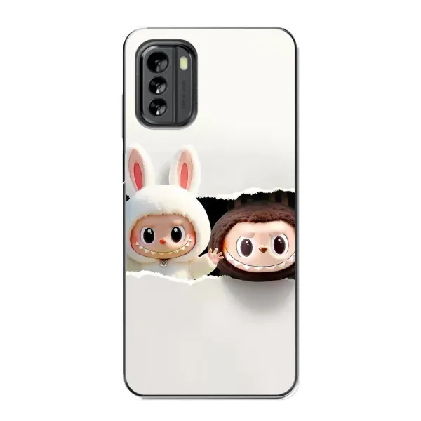 Чехол с принтом «Лабубу» для Nokia G60