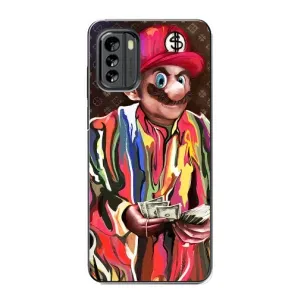 Бренднові Чохли для Nokia G60 - (PREMIUMPrint) (Mario LV)
