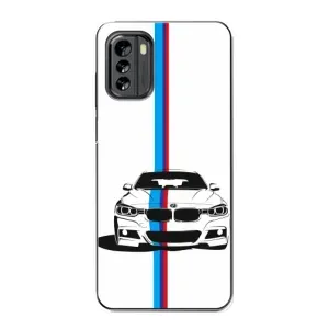Чохол для Nokia G60 - з принтом БМВ (AlphaPrint) (Машина БМВ)