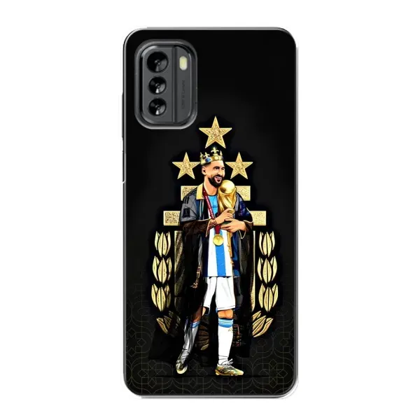 Чохол з принтом «Мессі Король» для Nokia G60