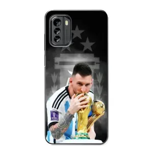Чехлы для Nokia G60 (Leo чемпион) (AlphaPrint) (Месси Чемпион)