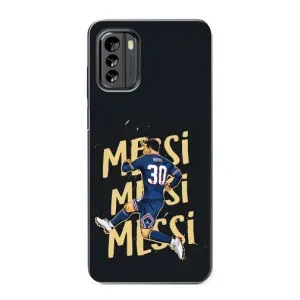 Чехлы для Nokia G60 (Leo чемпион) (AlphaPrint) (Messi ПСЖ)