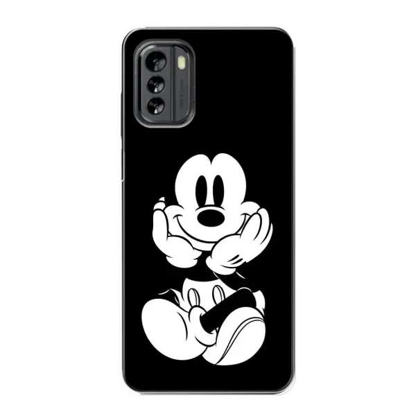 Чохол з принтом «Маус на чорному» для Nokia G60