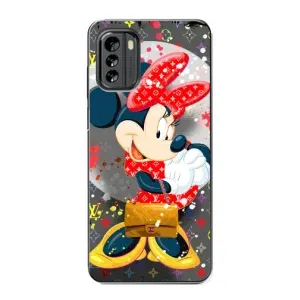 Чохол Disney Mouse Nokia G60 (PREMIUMPrint) (Minni з бантіком)