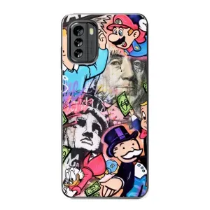 Чохли з крутими принтами для Nokia G60 - (PREMIUMPrint) (Monopoly man)