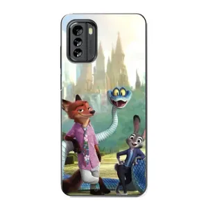 Чохол з принтом «Герої мультфільму Зоотрополіс» для Nokia G60